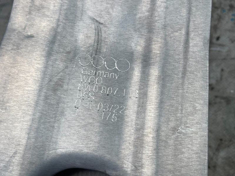 AUDI A4 S4 8W B9 2016-23 GENUINE FRONT BUMPER CRASH BAR REINFORCEMENT