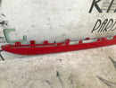 FIAT 500 ABARTH 959 2016-ON FACELIFT REAR BUMPER TRIM IN RED 735633086