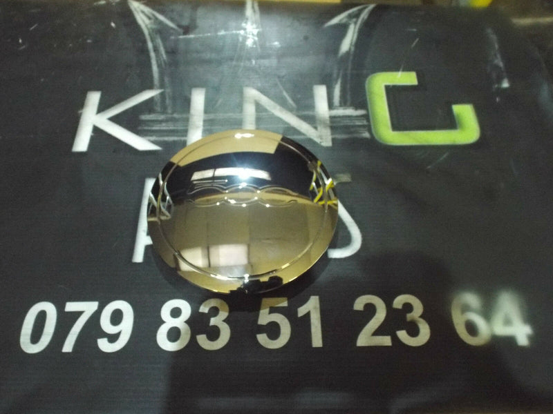 4 X GENUINE FIAT 500 ALLOY WHEEL CENTER CAP COVER  52057991 / KING PARTS EGHAM