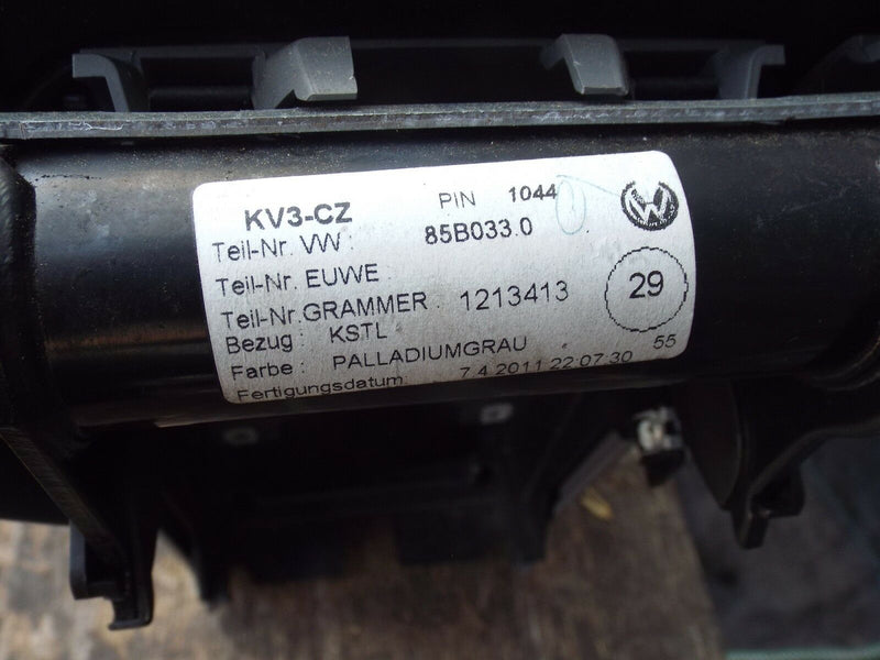 VW SHARAN ALHAMBRA 2010-2016 ARM REST ARMREST CENTRE CONSOLE IN GREY