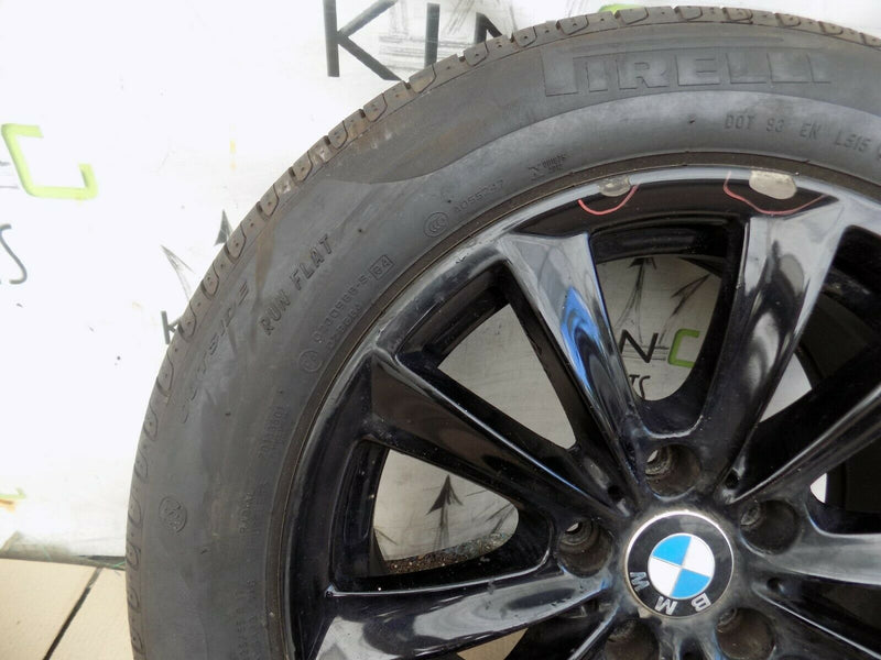 BMW  5/6 SERIES F10 F11  BLACK 8JX17" ALLOY WHEEL WITH TYRE GENUINE 6780720
