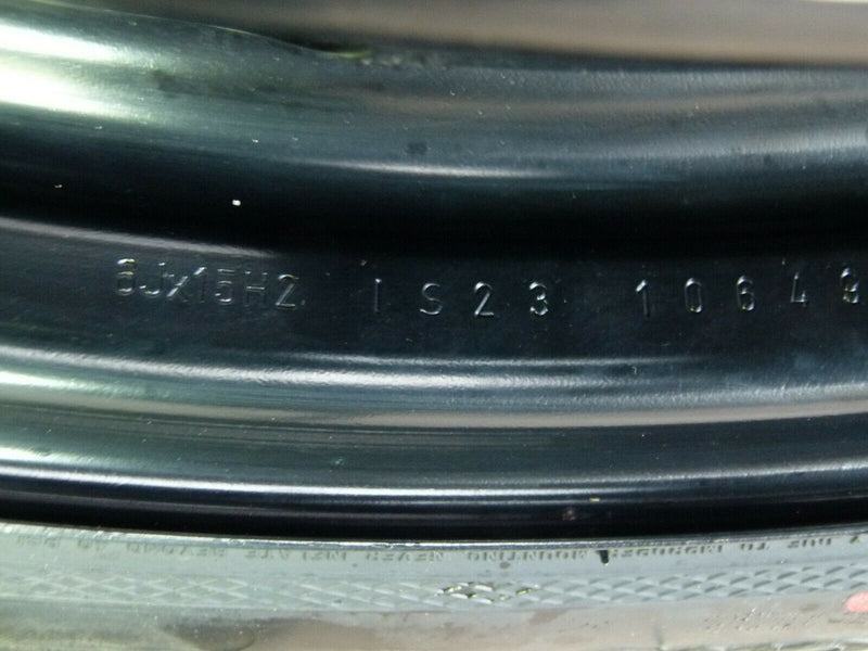 PEUGEOT 208 GENUINE STEEL WHEEL 15"  6JX15H2 IS23 TYRE 185/65R/15