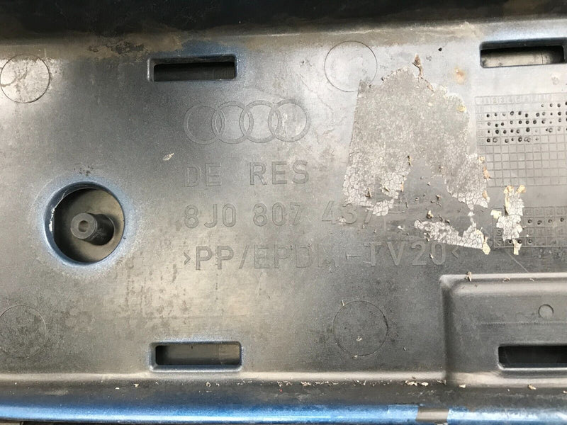 AUDI TT 8J 2008-2010 FRONT BUMPER GENUINE 8J0807437