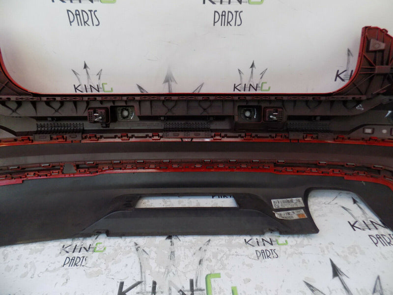 AUDI Q2 S-LINE 2017 2018 RED REAR BUMPER GENUINE PDC 81A807323, 81A807385