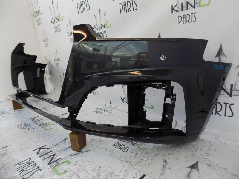 AUDI A5 S5 S-LINE B9 2017-ON BLACK FRONT BUMPER GENUINE 6x PDC 8W6807437L