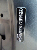 TOYOTA C-HR CHR HYBRID 2016-2019 BONNET HOOD PANEL GENUINE PART