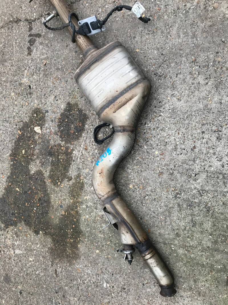 MERCEDES C W205 DIESEL SALOON *EXHAUST CATALYTIC CONVERTER GENUINE & NOX SENSOR