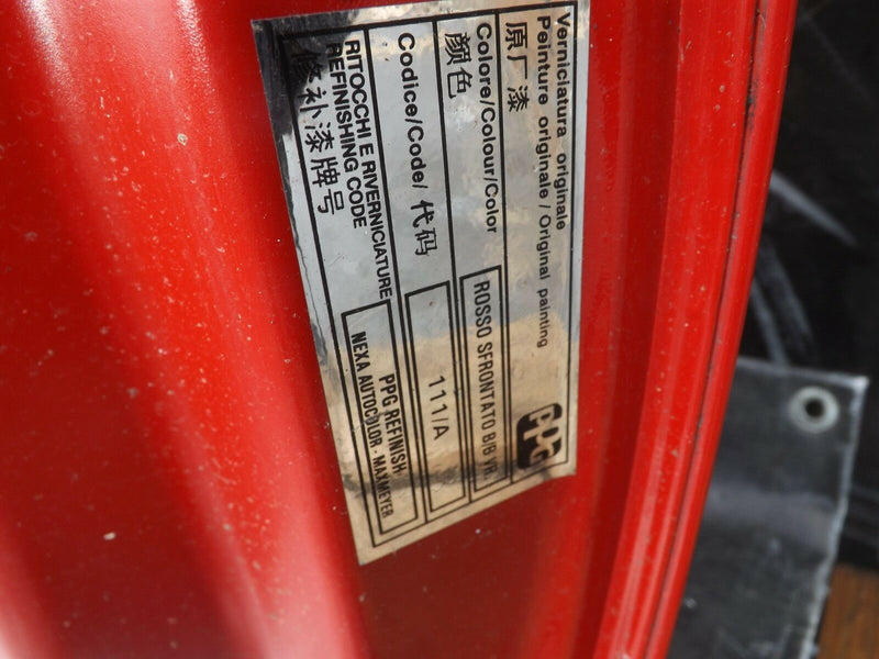 Genuine Fiat 500 Hatchback 2007-Present Tailgate Boot Lid in Red