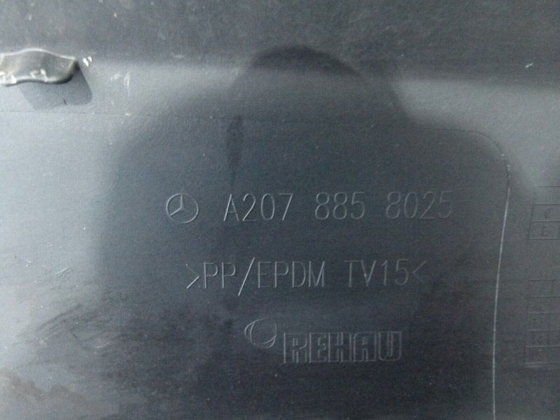 MERCEDES E C207 LCI 2013-16 REAR BUMPER PDC GENUINE A2078858025