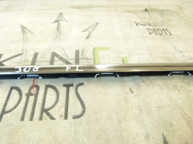 PEUGEOT 308 SW ESTATE 2017-21 FRONT LEFT DOOR WINDOW STRIP TRIM 9677881180