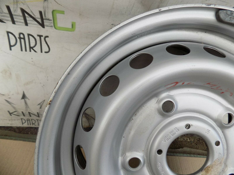 FORD TRANSIT MK8 15" STEEL WHEEL SINGLE SILVER GENUINE 6.5JX15  1763872