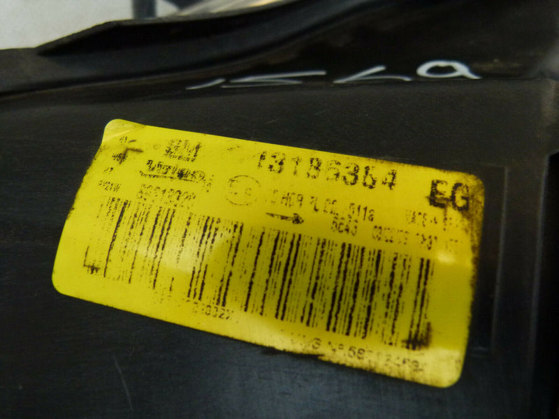 VAUXHALL CORSA D 2006-2009 GENUINE HEADLIGHT HEADLAMP RIGHT DRIVER SIDE