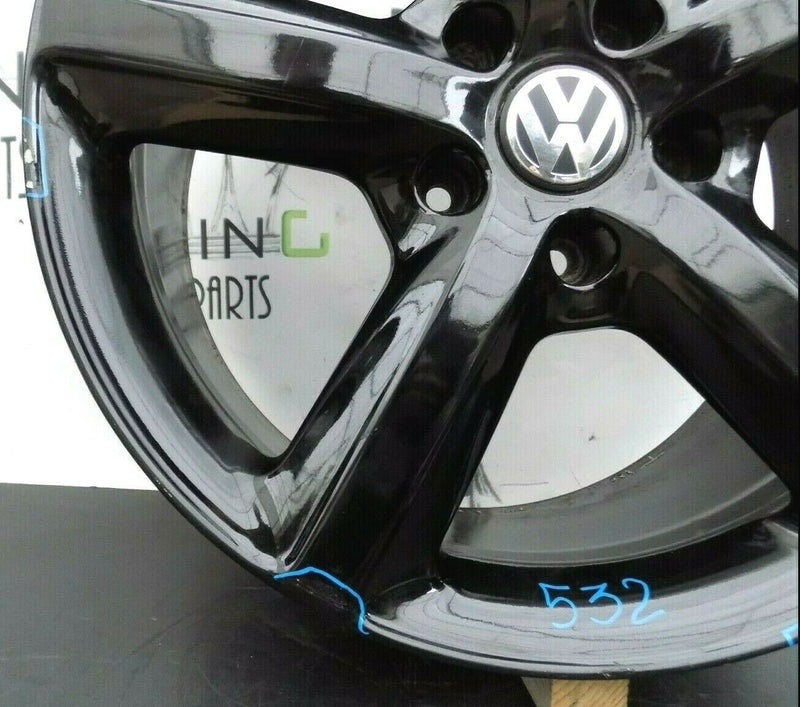 AUDI Q7 20'' INCH ALLOY WHEEL 9J X20H2 ET60 GLOSS BLACK 4L0601025H