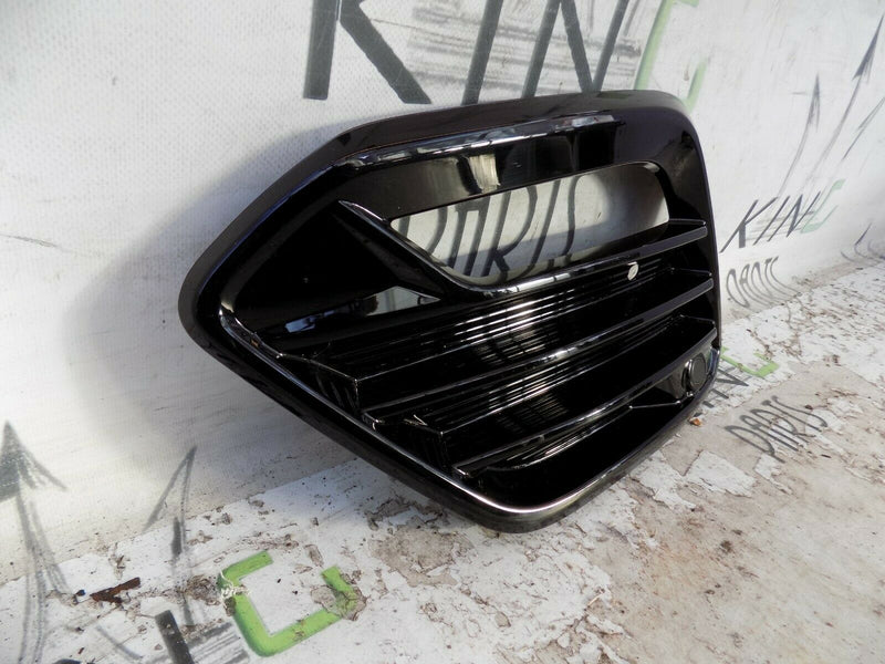 SEAT ATECA 2020-UP RHD FCL FRONT BUMPER LEFT SIDE GRILLE GLOSS BLACK PDC SENSOR