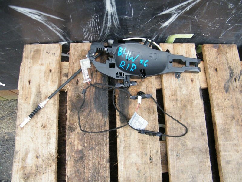 BMW X6 E71 5007-2014 O/S/R Right Side Rear Outside Door Lock Carrier