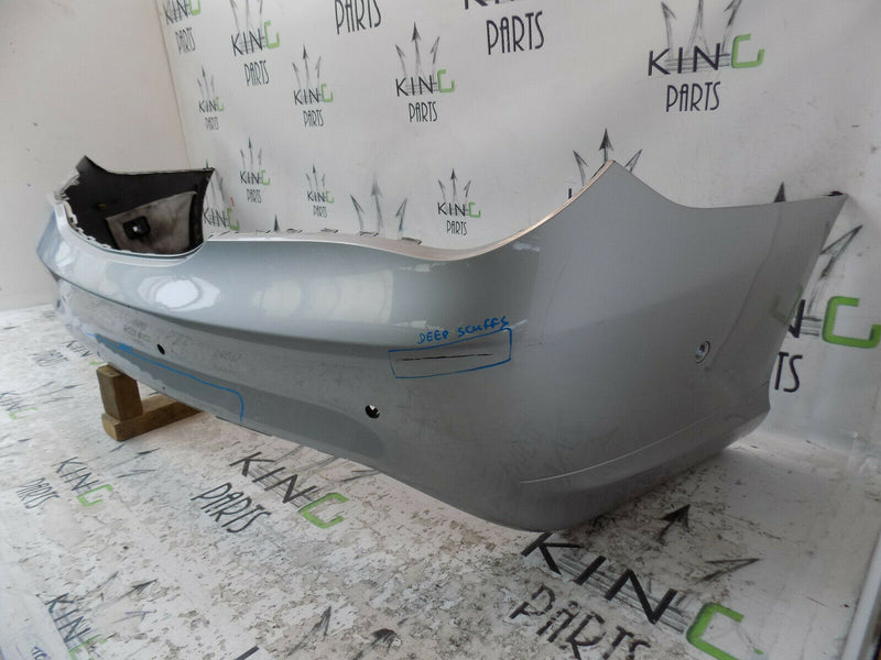 MERCEDES CLA CLASS C117 W117 2013-2017 SILVER REAR BUMPER 6x PDC HOLES