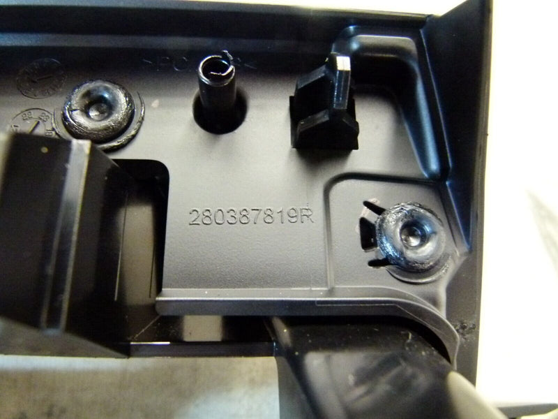 RENAULT CAPTUR 2020-ON CENTRE DASHBOARD SURROUND COVER TRIM 280387819R