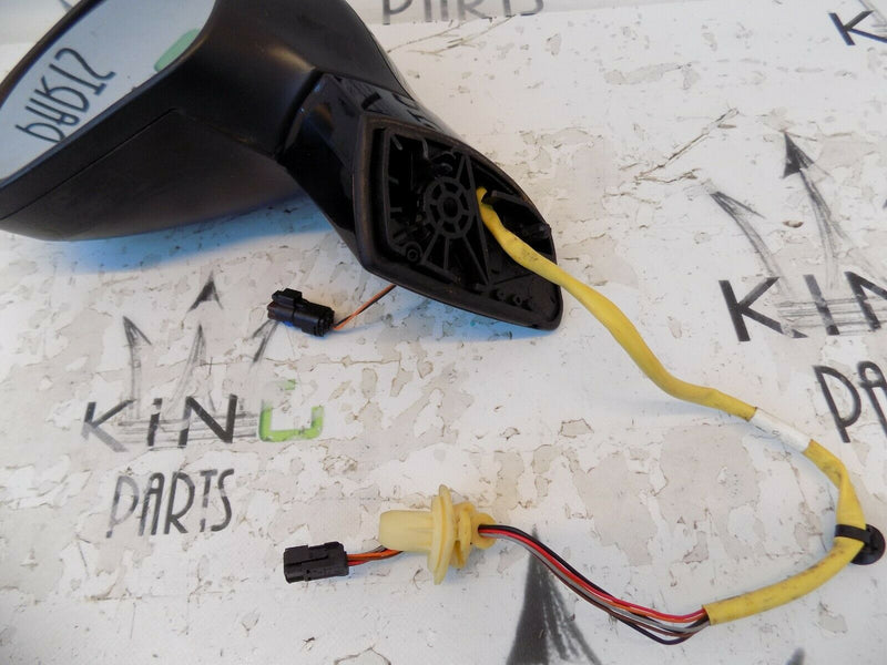 PEUGEOT 308 2008-2013 T7 MK1 LEFT DOOR SIDE WING MIRROR BLACK