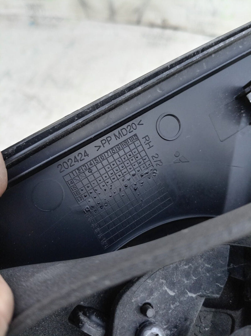 PEUGEOT EXPERT 2017-2021 DRIVER SIDE O/S ELECTRIC WING MIRROR 98155882XT