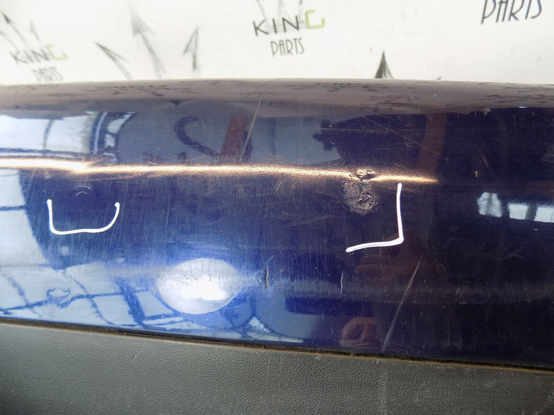 VW TOURAN 1T MK1 2003-2006 GENUINE DARK BLUE FRONT BUMPER 1T0807421
