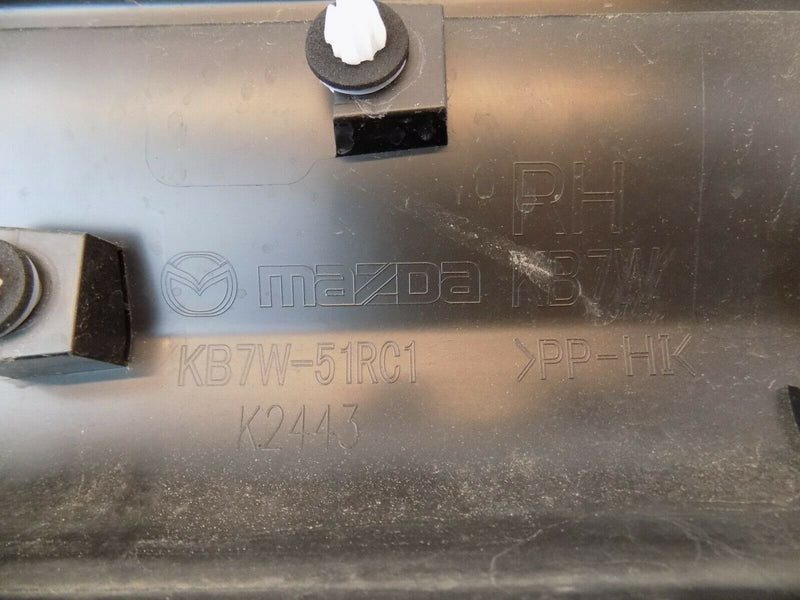 MAZDA CX5 CX-5 2017 2018 REAR RIGHT DOOR EXTERIOR TRIM MOULDING KB7W51RC1
