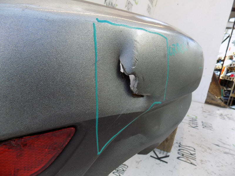 FORD S MAX S-MAX 2006-2010 BLACK REAR BUMPER GENUINE 6M21-17866-B