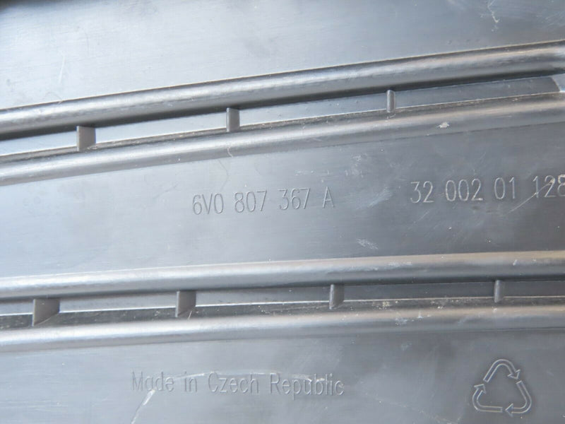 SKODA FABIA 2018-ON FRONT BUMPER LEFT FOG LIGHT COVER GRILLE 6V0807367A