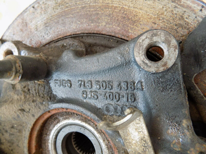 AUDI Q7 (4L) 2011-2015 3.0TDI REAR LEFT STEERING KNUCKLE WHEEL HUB & BEARING