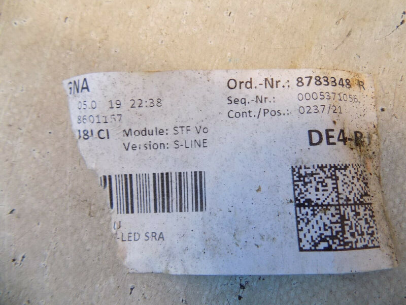 BMW X1 F48 LCI S-LINE 2019-ON FACELIFT FRONT BUMPER BLUE GENUINE 7954205