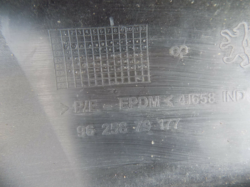 PEUGEOT 206 02-09 FRONT BUMPER TOP SECTION TRIM MOULDING PANEL 9625879177