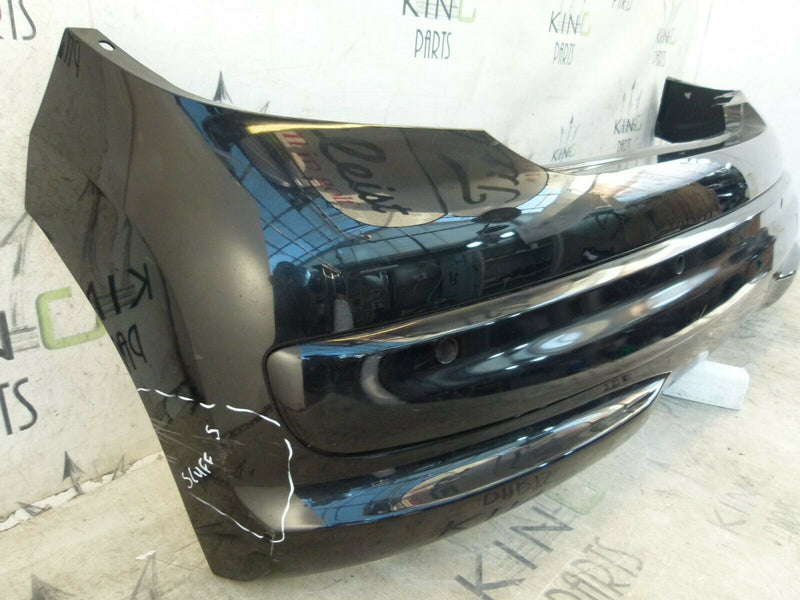 PEUGEOT 207 FACELIGFT 2007-2012 BLACK REAR BUMPER PDC GENUINE 9654549377