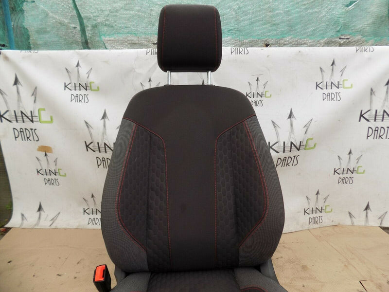 FORD FIESTA MK7  ST-LINE PASSENGER SIDE FRONT SEAT RED STITCHES SPORT