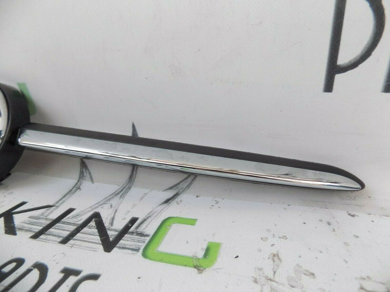 FIAT 500 2015-ON FRONT BUMPER CHROME LOGO GRILL TRIM WITH BADGE EMBLEM 735637413