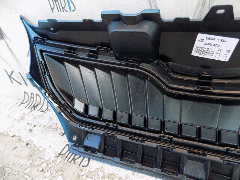 SKODA CITIGO E iV ELECTRIC 2019-UP FRONT BUMPER GRILL GENUINE 1ST853653E BLUE