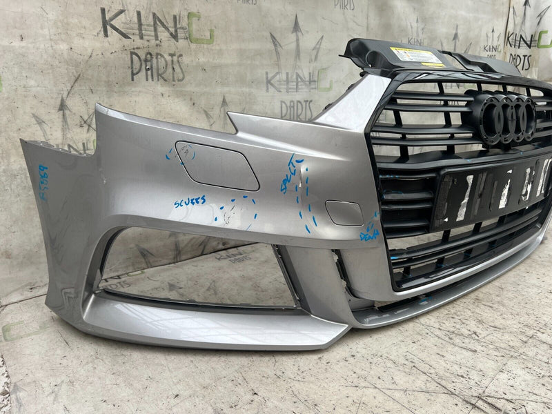 AUDI A3 S LINE S3 FACELIFT 2016-2020 FRONT BUMPER GENUINE 8V6807437AM