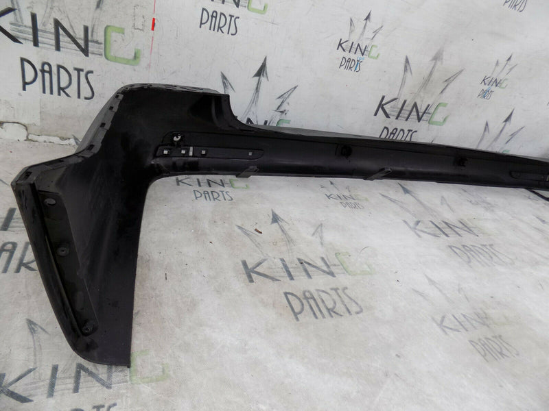VW TRANSPORTER T5 LCI 2013-2015 BLACK REAR BUMPER PDC GENUINE 7E0807417