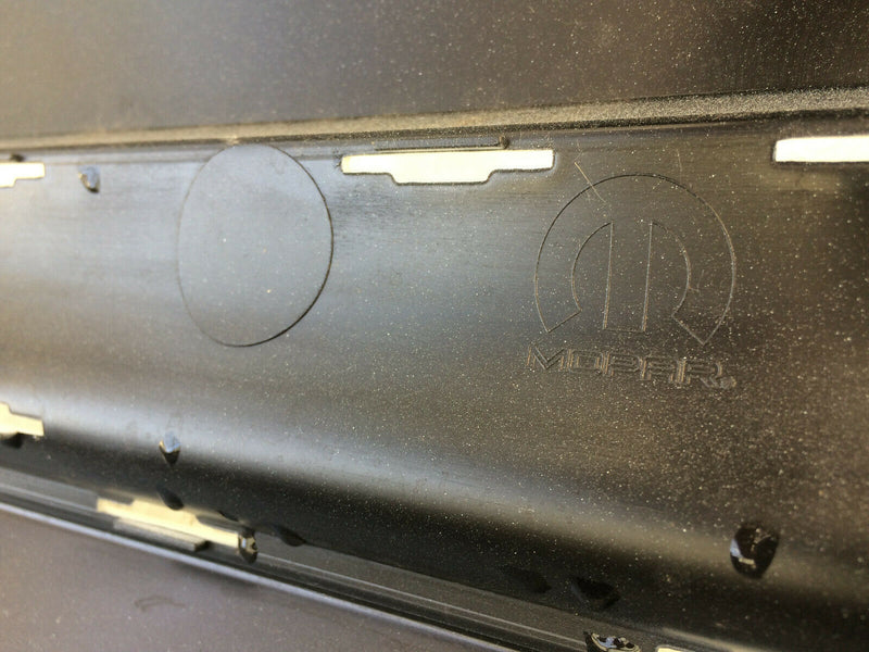FIAT 500 2015-ON FACELIFT REAR BUMPER WHITE *NO PDC* GENUINE 735619778