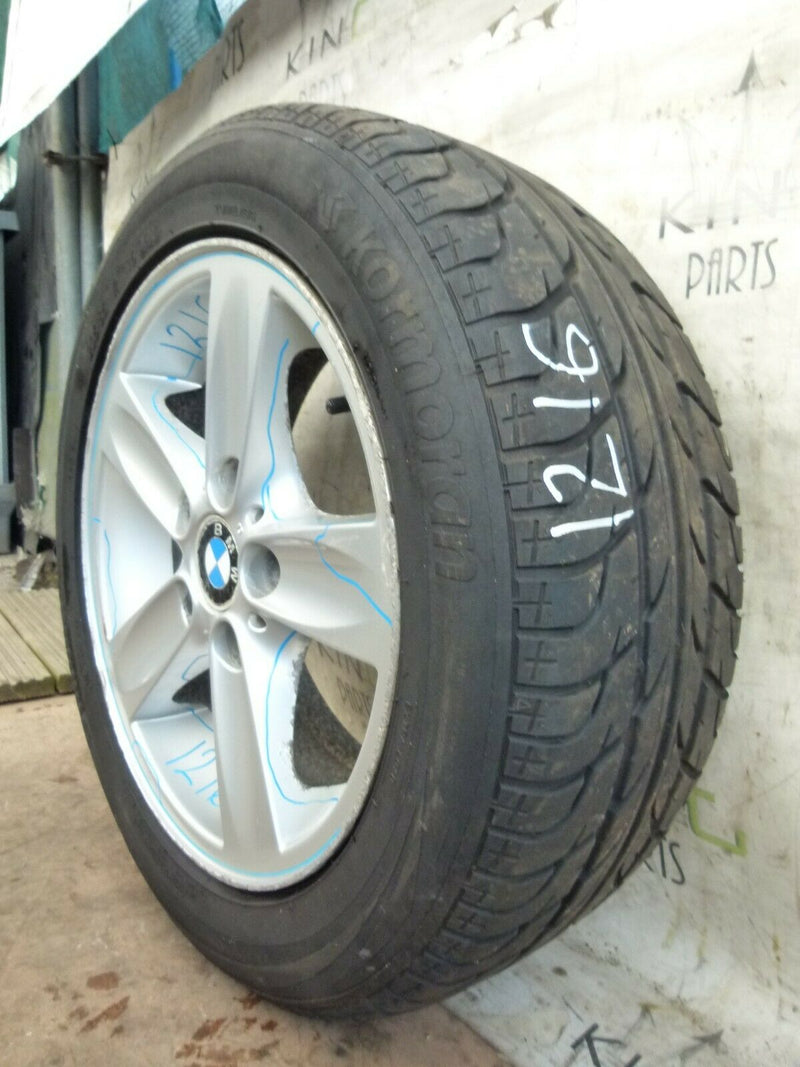 BMW E82 E87 E88 GENUINE 16" ALLOY WHEEL 7Jx16H IS44 6769401 TYRE 205/55 R16 1216