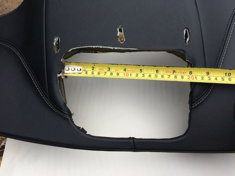 VOLVO XC90 T8 HYBRID 2015-ON GENUINE LEATHER DASHBOARD BLACK THREAD 31363718