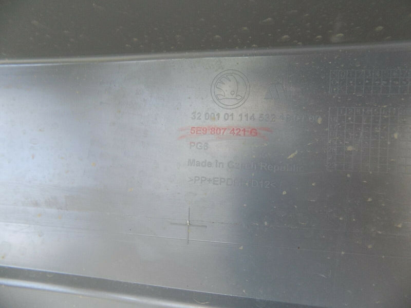 SKODA OCTAVIA 2017-2019 ESTATE REAR BUMPER *NO PAINTING* 5E9807421G