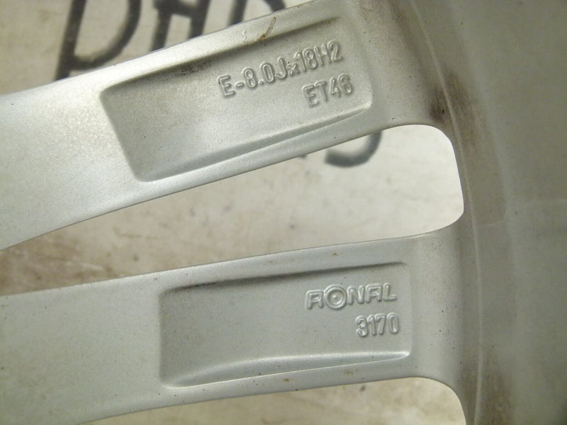 AUDI A3 S-LINE WHEEL ALLOY RIM & TIRE 8JX18H2 ET46 8V0601025BC GENUINE