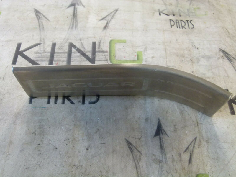 JAGUAR XJ X351 2010-19 LEFT SIDE REAR DOOR PLATE SILL TRIM ENTRY AW93-F13245