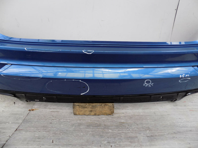 VOLVO XC90 T8 II MK2 FACELIFT 2015-17 BLUE REAR BUMPER GENUINE 31353390 (B0155)