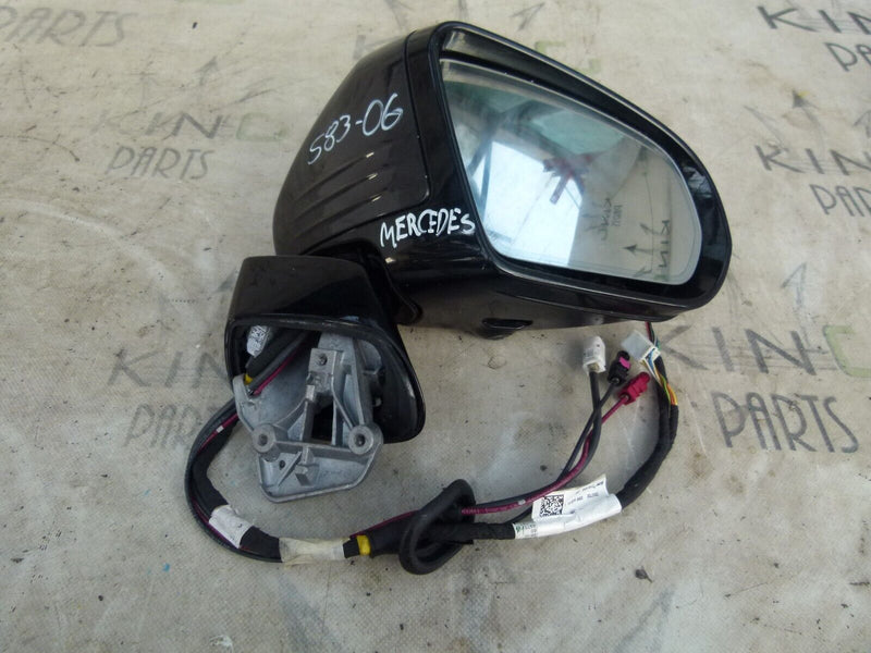 MERCEDES E W213 2016-20 RIGHT DRIVER SIDE WING MIRROR GENUINE A0998108400 S83-06