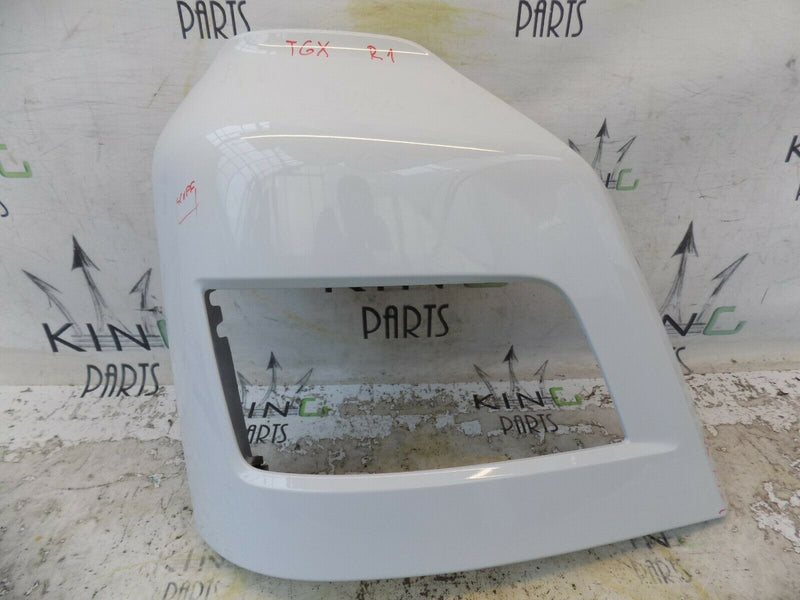 MAN TGX EURO 6 2020+RIGHT BUMPER CORNER HEADLIGHT SURROUND WHITE 81416106750