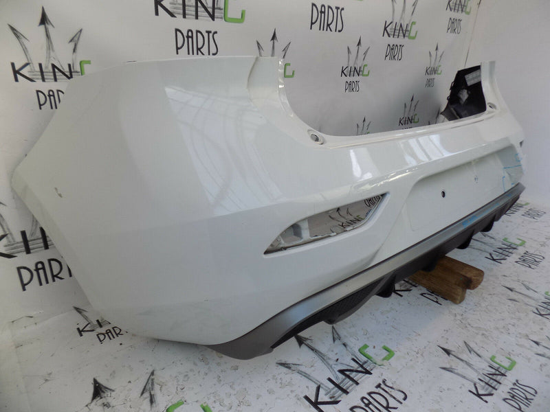 VOLVO V40 D2 (P1) 2013-2017 WHITE REAR BUMPER & DIFFUSER GENUINE 31283756
