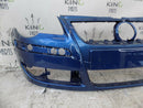 GENUINE VOLKSWAGEN POLO 05-09 HATCHBACK FRONT BUMPER IN BLUE  6Q0807221C