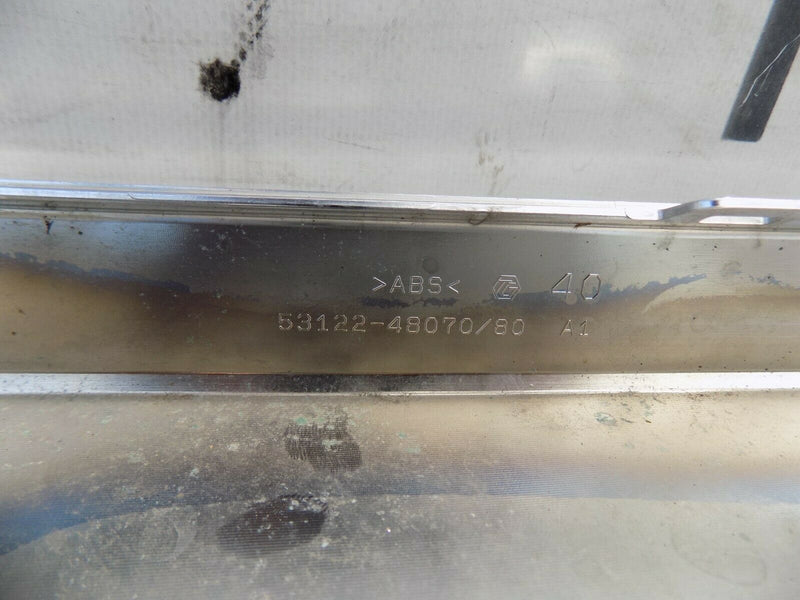 LEXUS RX350 2016-ON LOWER BUMPER LIP SPOILER MOLDING CHROME 5312248070