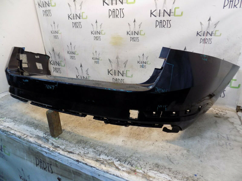 SKODA SUPERB III 2015-2019 ESTATE REAR BUMPER IN BLUE 3V9807421