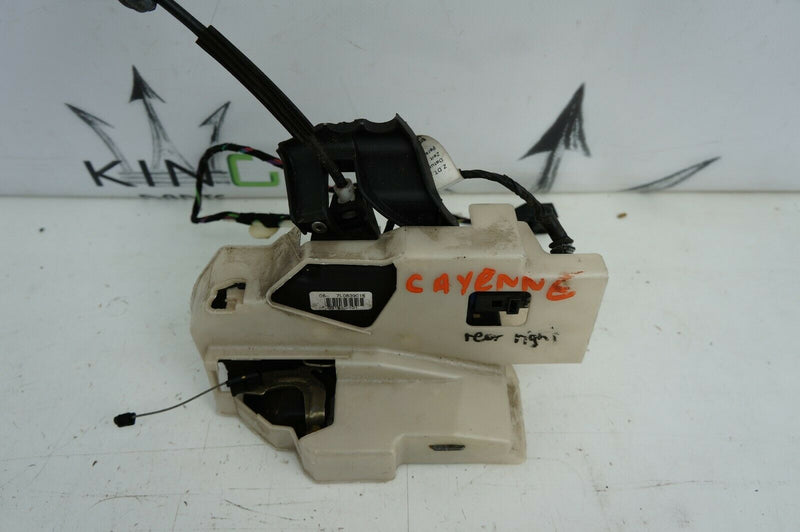 PORSCHE CAYENNE 955 2003-2007 RIGHT REAR DOOR WIRING LOOM + LOCK 7L5971694